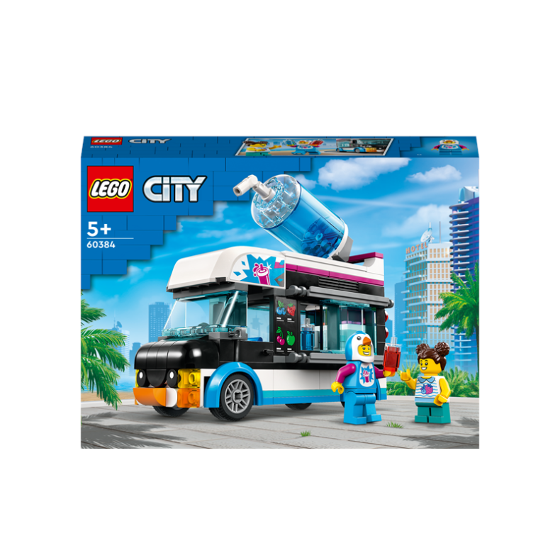 LEGO City 60384 Pingvin-slushice-vogn