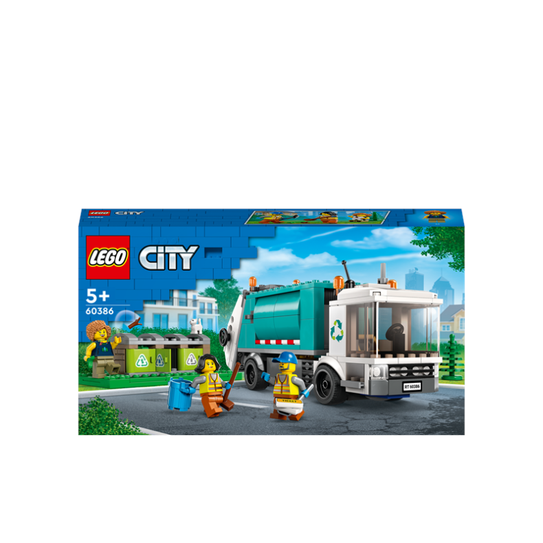 LEGO City 60386 Affaldssorteringsbil