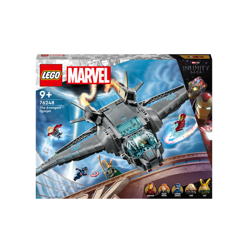 LEGO Marvel Super Heroes 76248 Avengers&apos; quinjet