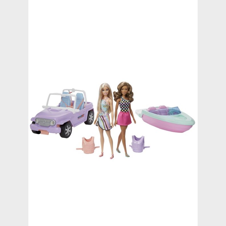 Barbie Dolls and Vehicles