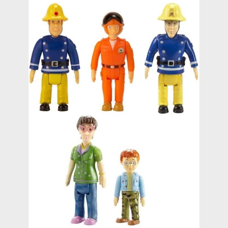 Brandmand Sam - 5 Figure Pack