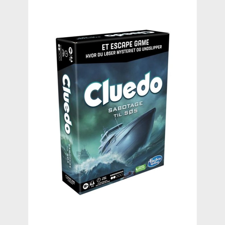 Hasbro Cluedo Escape: Sabotage til ss (DK)