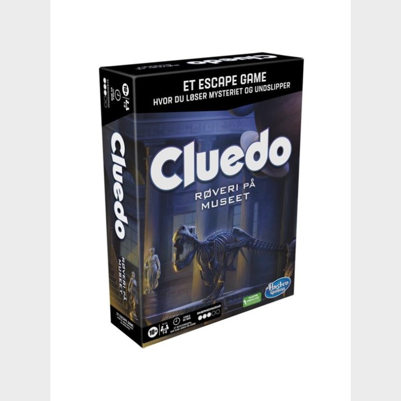 Hasbro Cluedo Escape: Rveri p museet (DK)