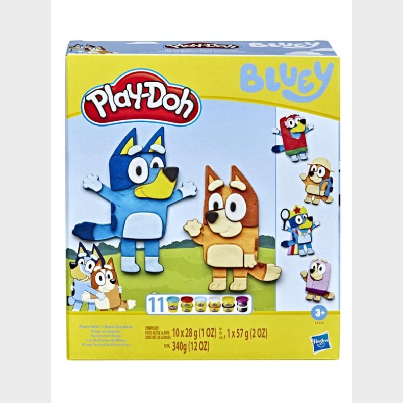 Hasbro Play-Doh - Bluey Make N Mash Costumes