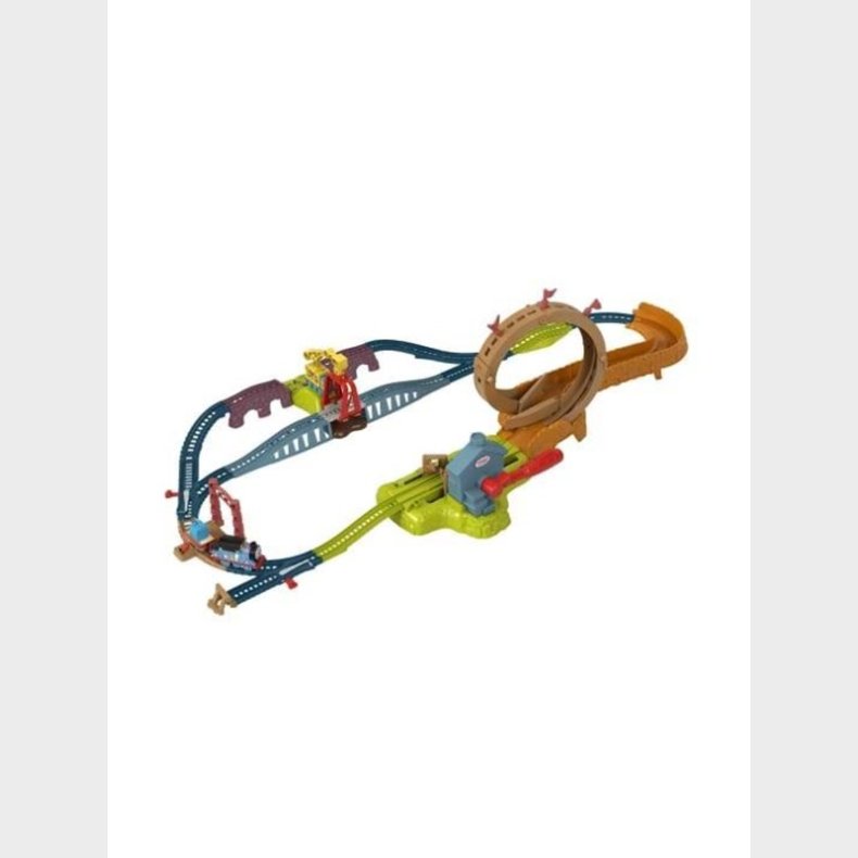 Fisher Price Thomas and Friends - Launch &amp; Loop Maintenance Yard Train Set