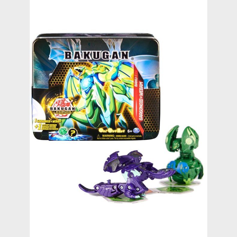 Bakugan Legends Baku-tin Gargonoid X Webam