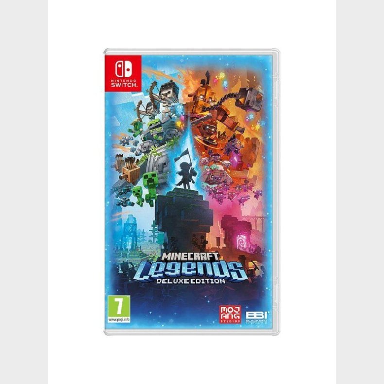 Minecraft Legends (Deluxe Edition) - Nintendo Switch - Real Time Strategy