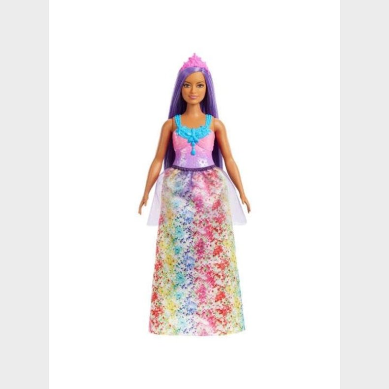 Barbie Dreamtopia Princess Doll (Curvy Purple Hair)