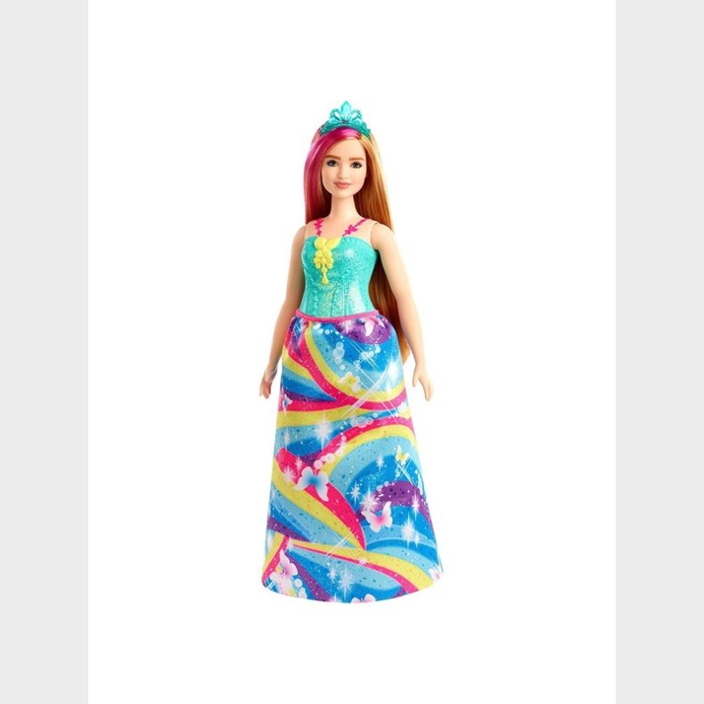 Barbie Dreamtopia Princess Doll - Rainbows &amp; Blue Tiara