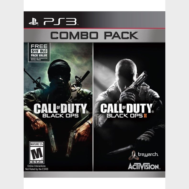 Call of Duty: Black Ops 1 &amp; 2 Combo Pack - Sony PlayStation 3 - FPS