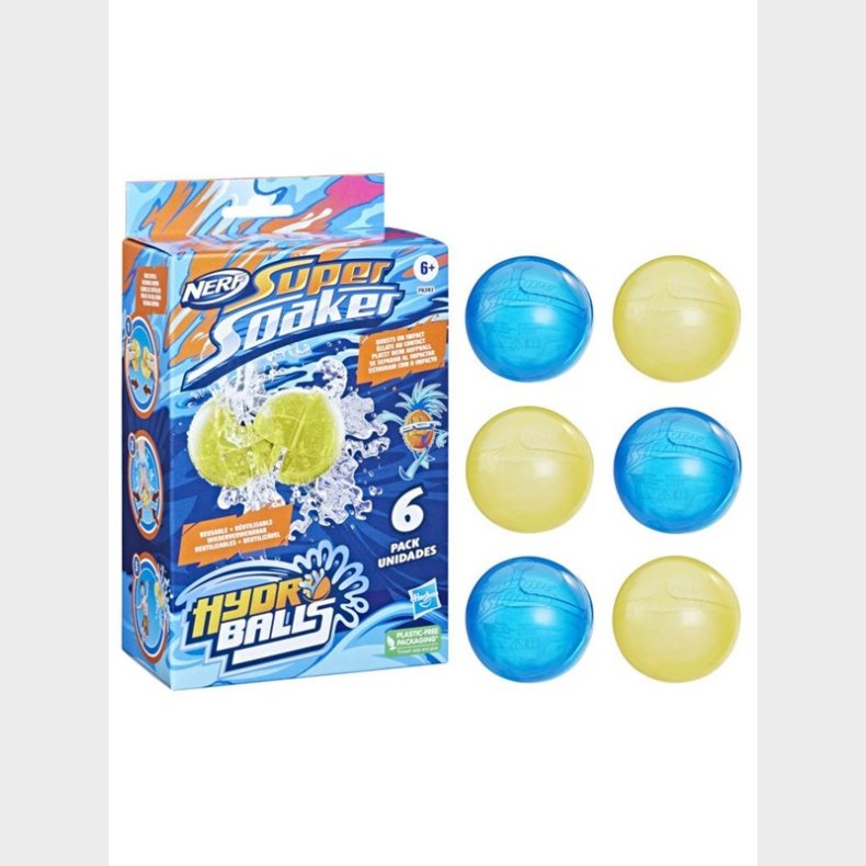 NERF Super Soaker Hydro Balls 6-Pack