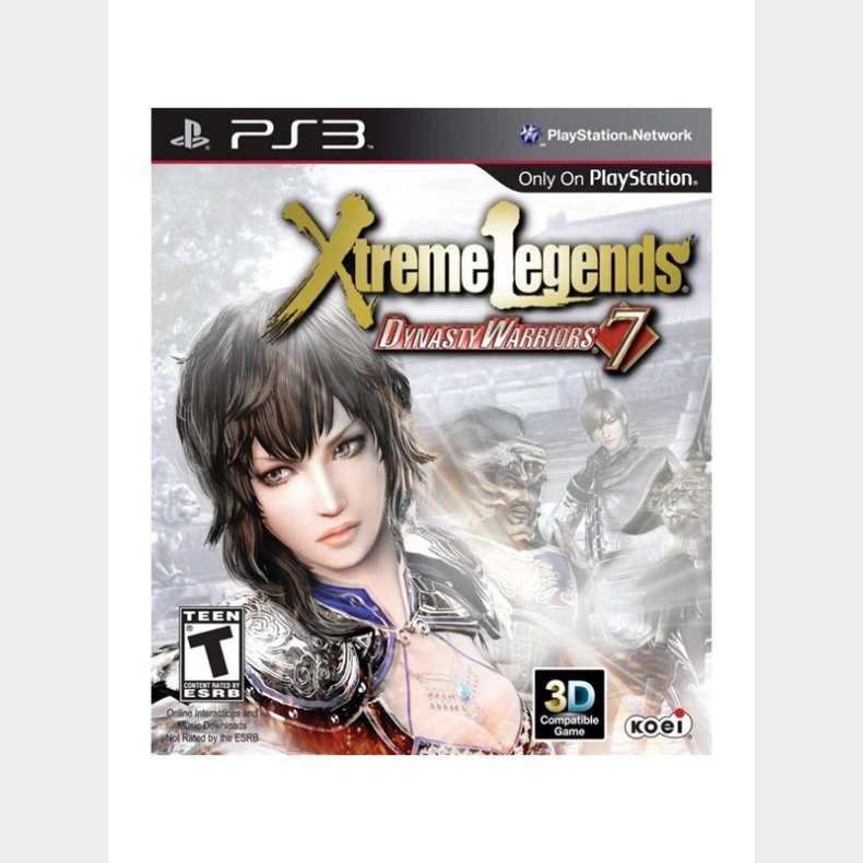 Dynasty Warriors 7: Xtreme Legends - Sony PlayStation 3 - Action