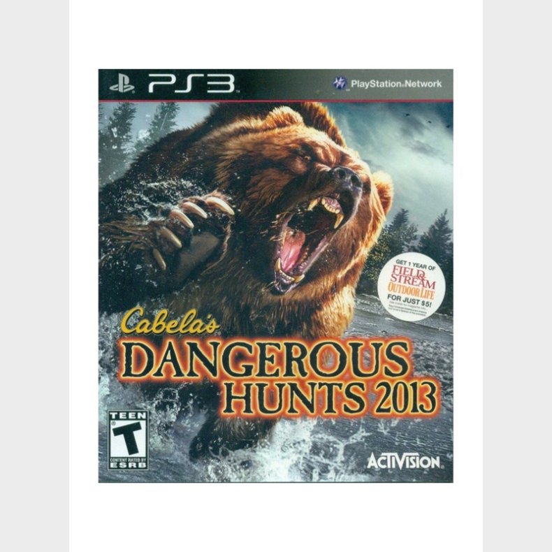 Cabela&apos;s Dangerous Hunts 2013 - Sony PlayStation 3 - Jagt