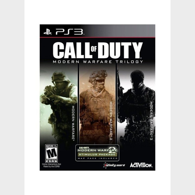 Call of Duty: Modern Warfare Trilogy - Sony PlayStation 3 - Samlinger