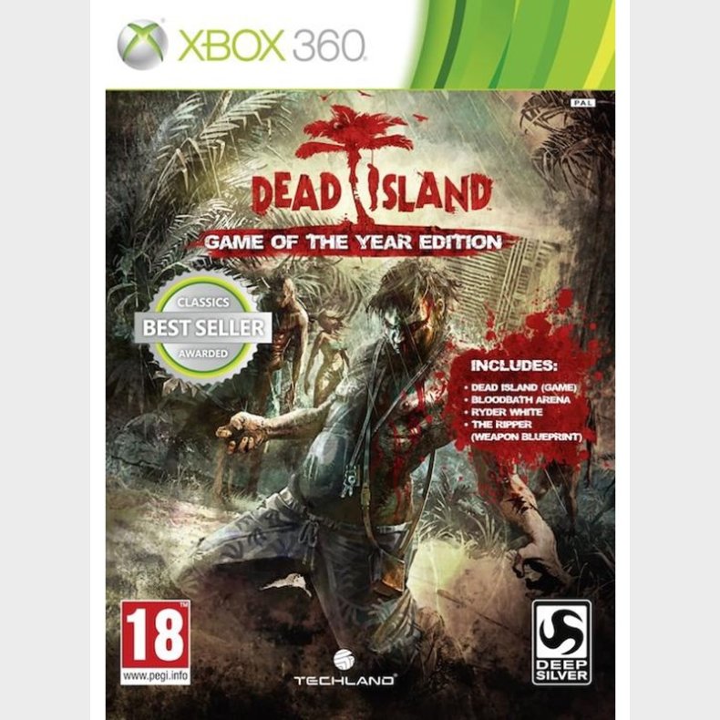 Dead Island (Game of The Year Edition) - Microsoft Xbox 360 - FPS