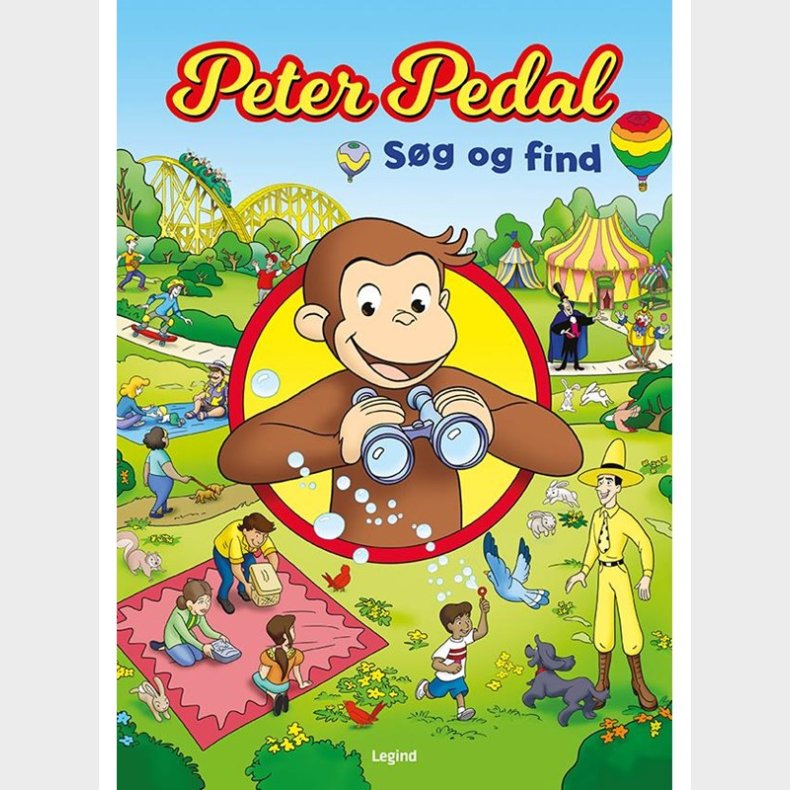 Peter Pedal - Sg og find - Brnebog - Board books