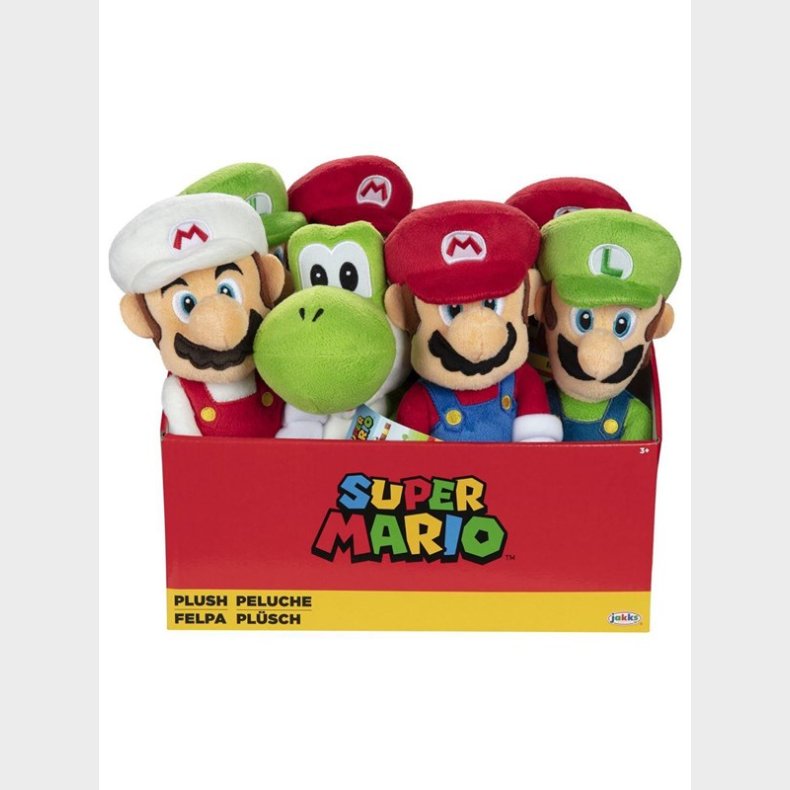 Jakks Nintendo Super Mario Mini Plush (Assorted) 1 pcs