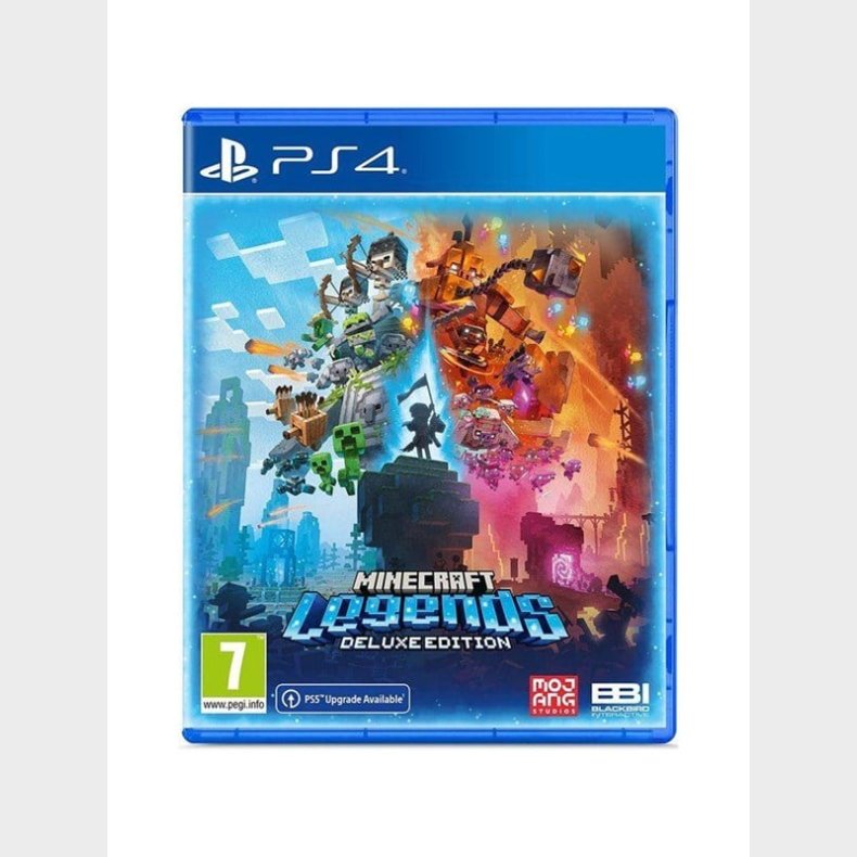 Minecraft Legends (Deluxe Edition) - Sony PlayStation 4 - Real Time Strategy