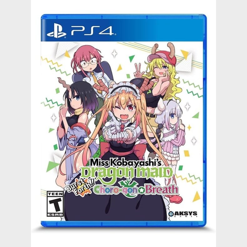 Miss Kobayashi's Dragon Maid: Burst Forth!! Choro-gon Breath - Sony PlayStation 4 - Shoot &apos;em up