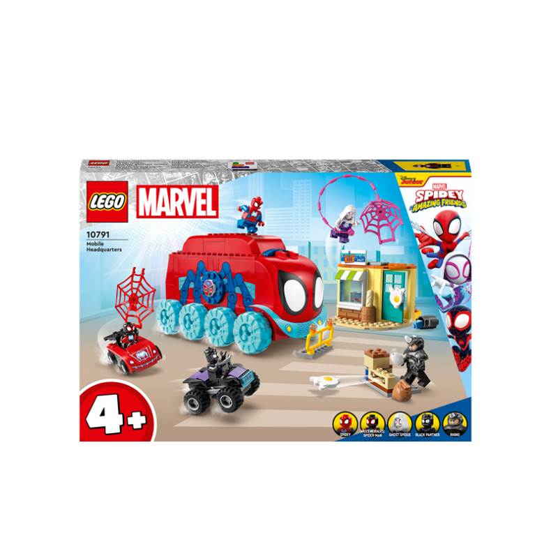 LEGO Marvel Super Heroes 10791 Team Spideys mobile hovedkvarter