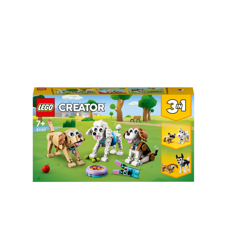 LEGO Creator 31137 Bedrende hunde