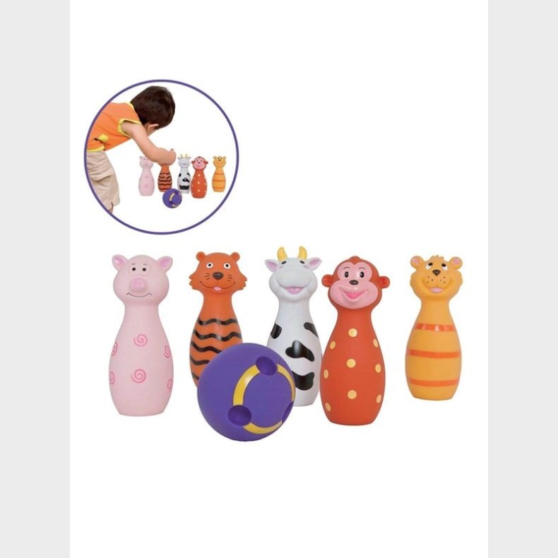 LUDI Baby bowling Animals