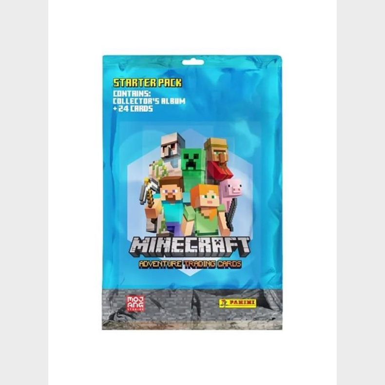 Minecraft Adventure Trading Cards Starter Pack