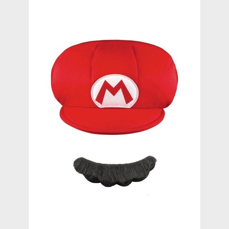 Jakks Disguise Super Mario Child Hat &amp; Mustache