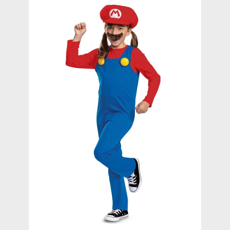 Jakks Disguise - Super Mario Udkldning - Mario (116 cm)