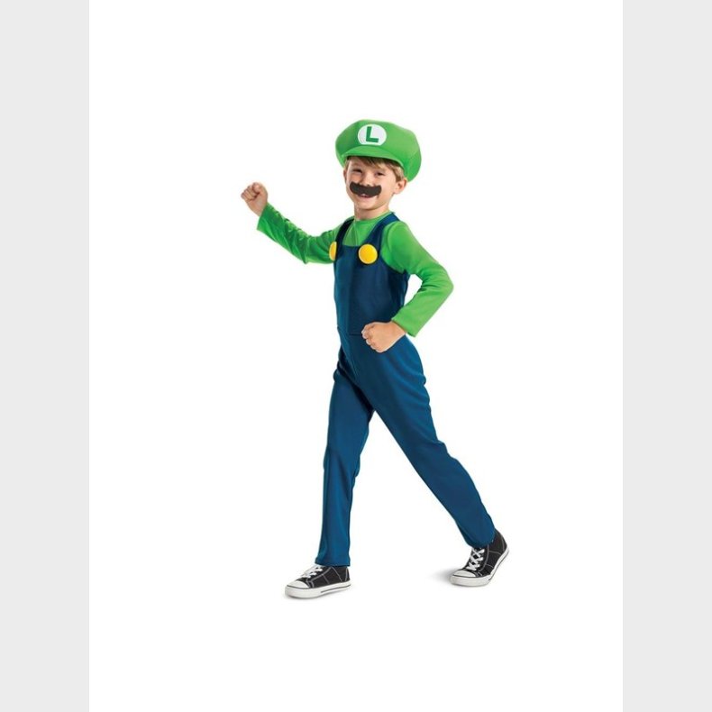 Jakks Disguise - Super Mario Udkldning - Luigi (116 cm)