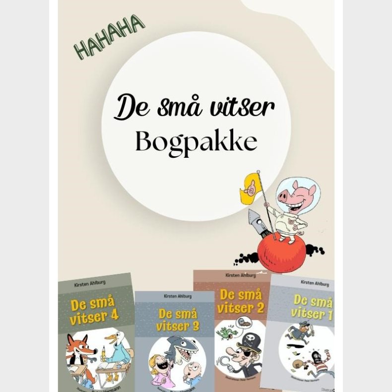 De sm vitser Bogpakke - Brnebog - hardback