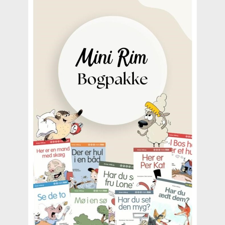 Mini Rim Bogpakke - Brnebog - hardback