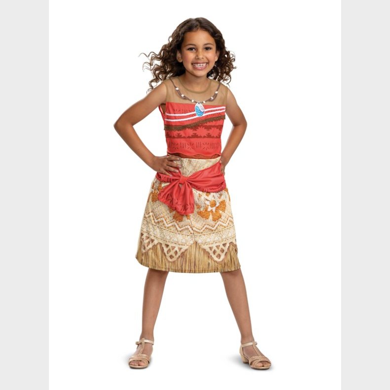 Jakks Disguise - Classic Udkldning - Moana (116 cm)