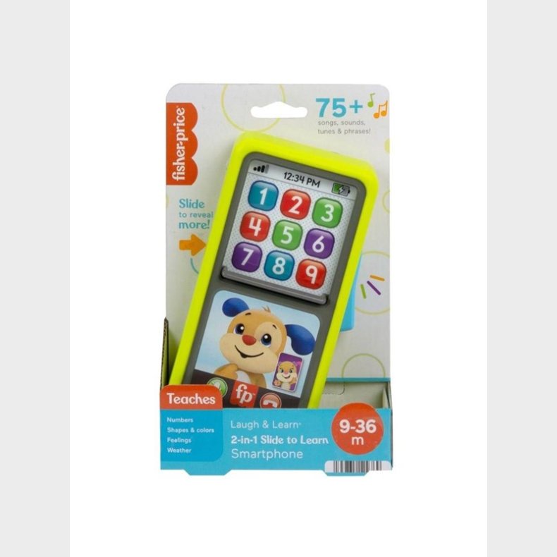 Fisher Price 2-i-1 Slide to Learn Telefon Norden