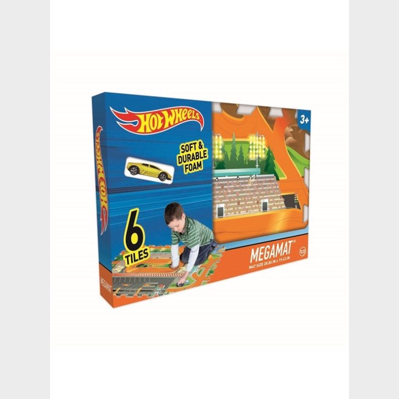 Megamat MegaMat Skummtte i Brikker Hot Wheels