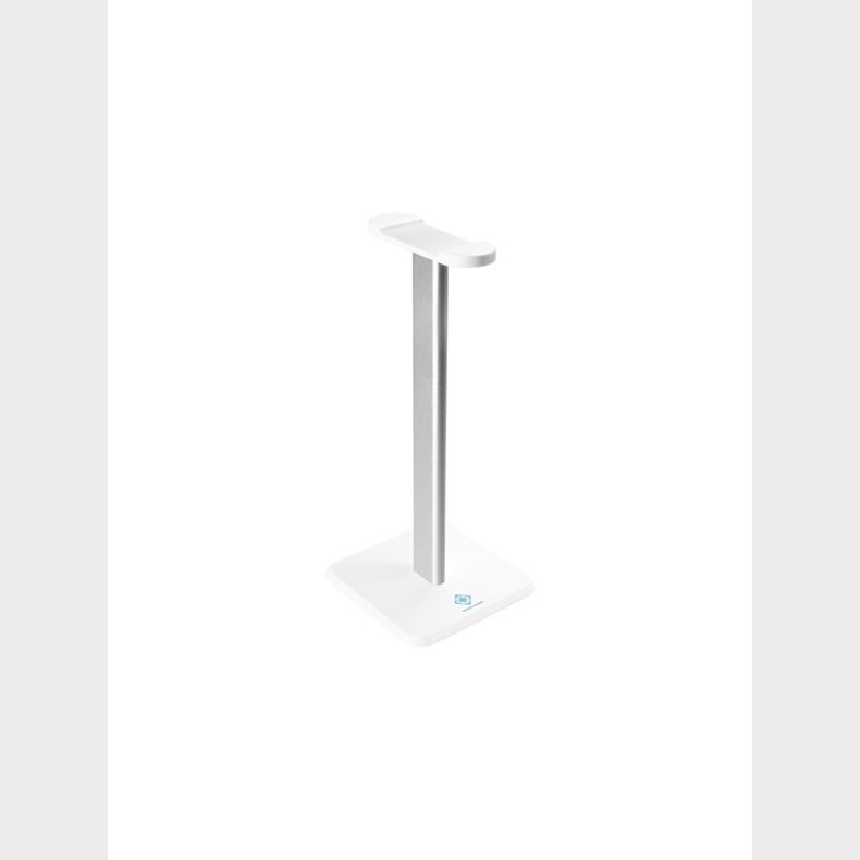 Deltaco Gaming Headset Stand Aluminium - White