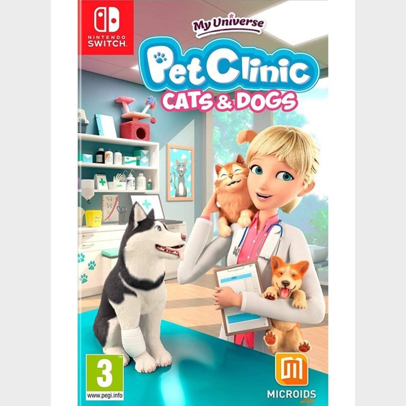 My Universe: Pet Clinic Cats + Dogs (Code in a Box) - Nintendo Switch - Virtuelle kledyr