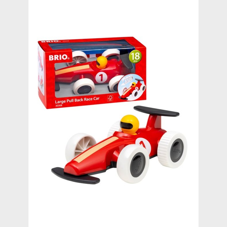 Brio Large Pull Back Race Car