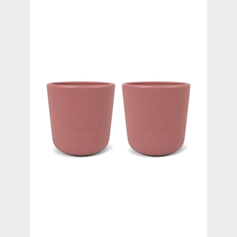 Filibabba Silicone cup 2-pack - Rose