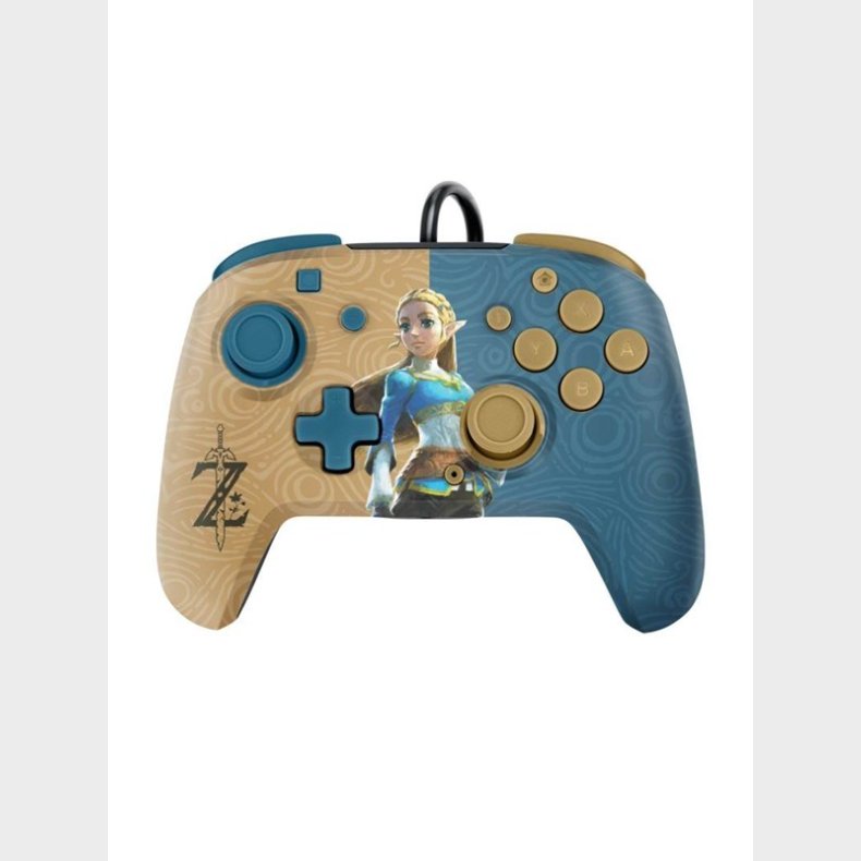 PDP Faceoff Deluxe+ Audio Wired Controller - Zelda - Controller - Nintendo Switch