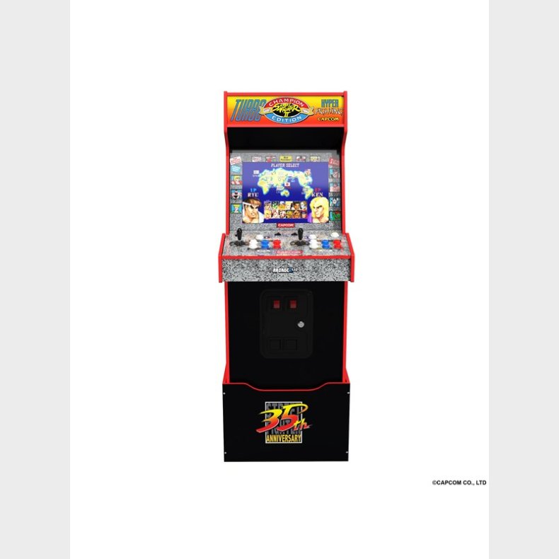 Arcade1Up Capcom Legacy Arcade Game Yoga Flame Edition