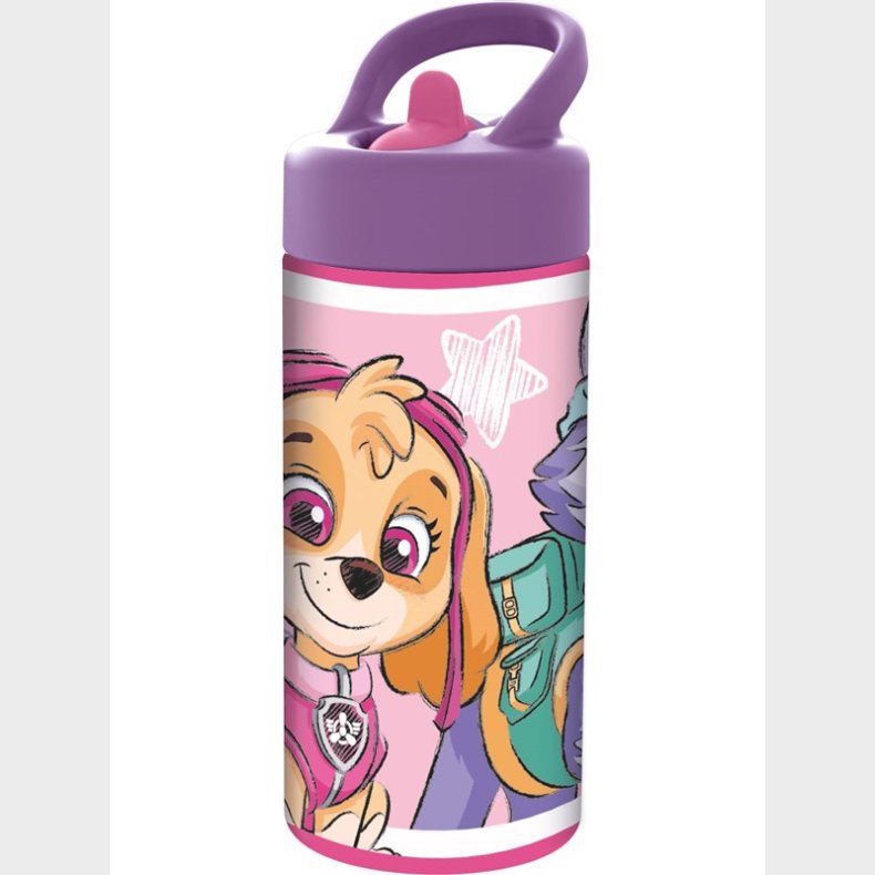 Euromic Paw Patrol Girl "Sipper" vandflaske, 410 ml