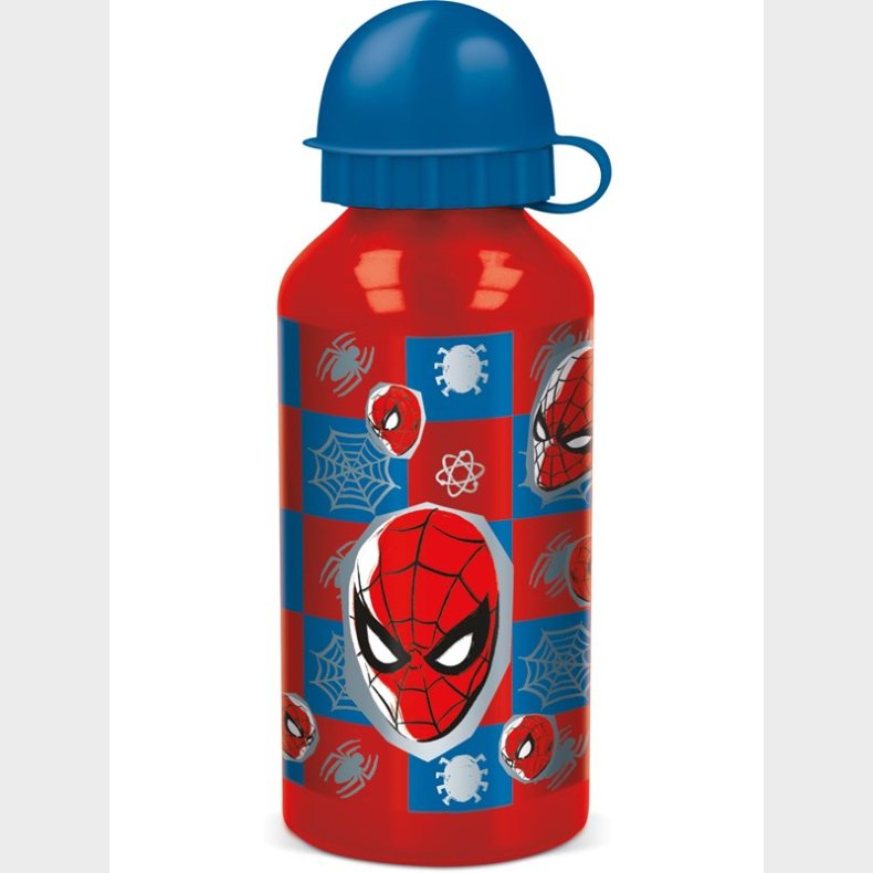 Euromic Spiderman vandflaske, alu 400 ml