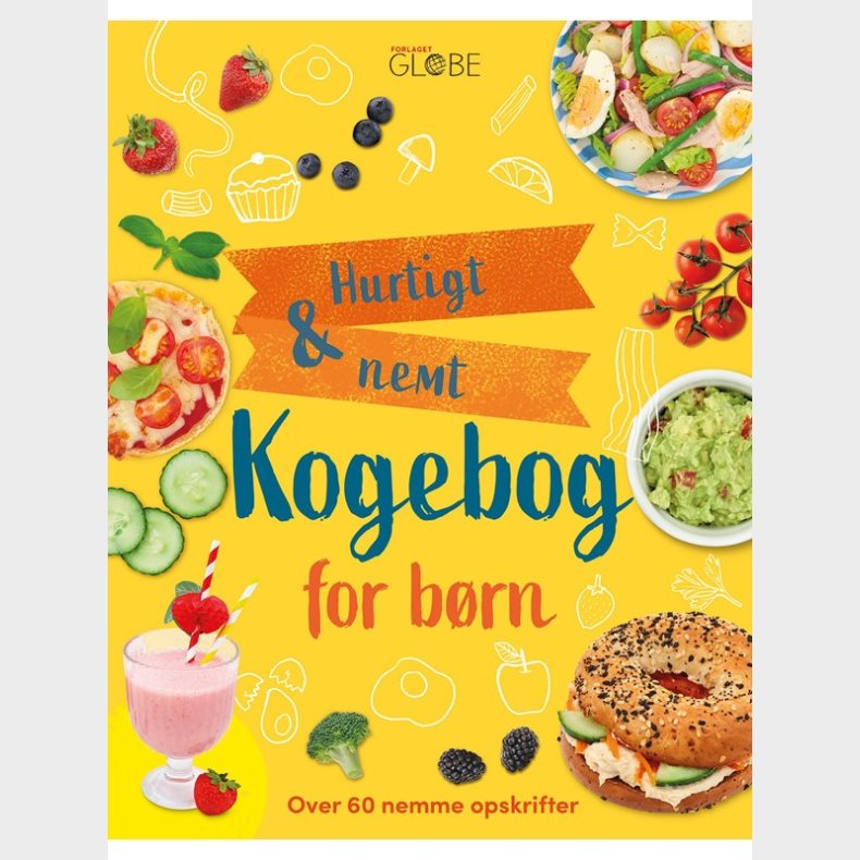 Hurtigt og nemt - kogebog for brn - Brnebog - hardback