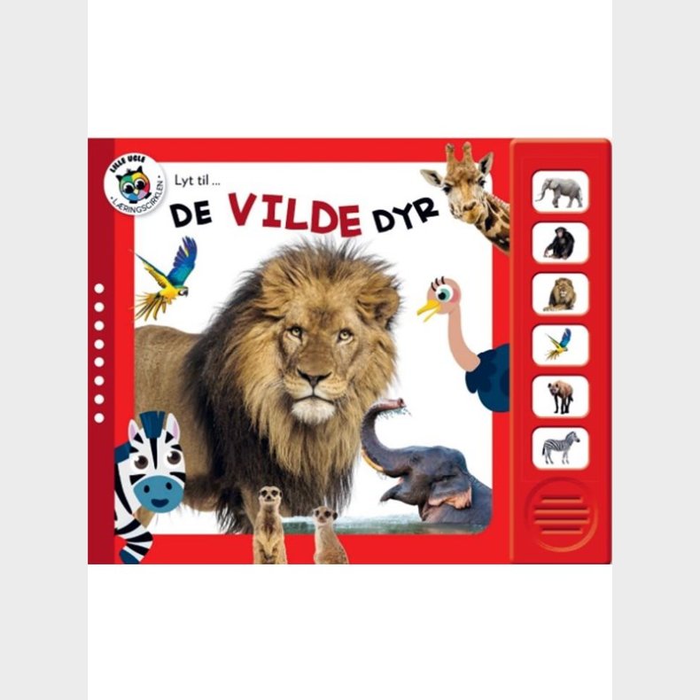 Lyt til - De vilde dyr - Brnebog - Board books