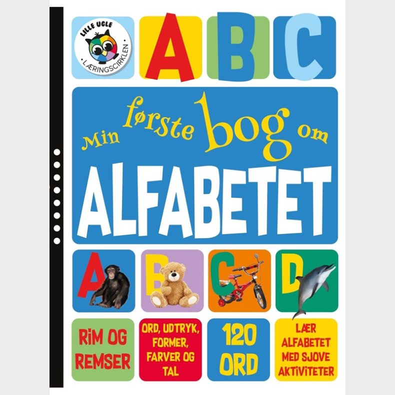 Min frste bog om alfabetet - Brnebog - hardcover