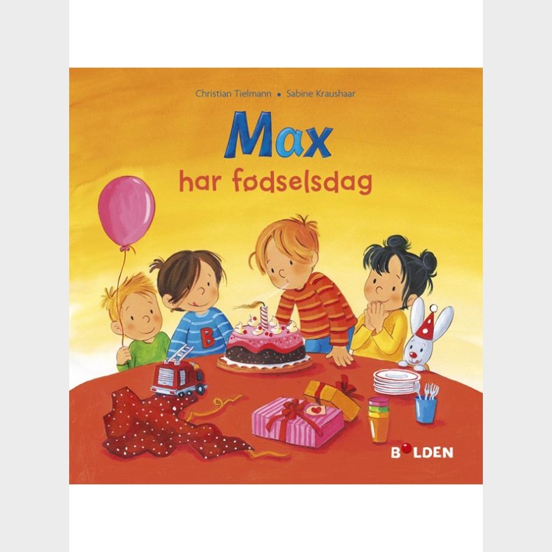 Max har fdselsdag - Brnebog - hardback