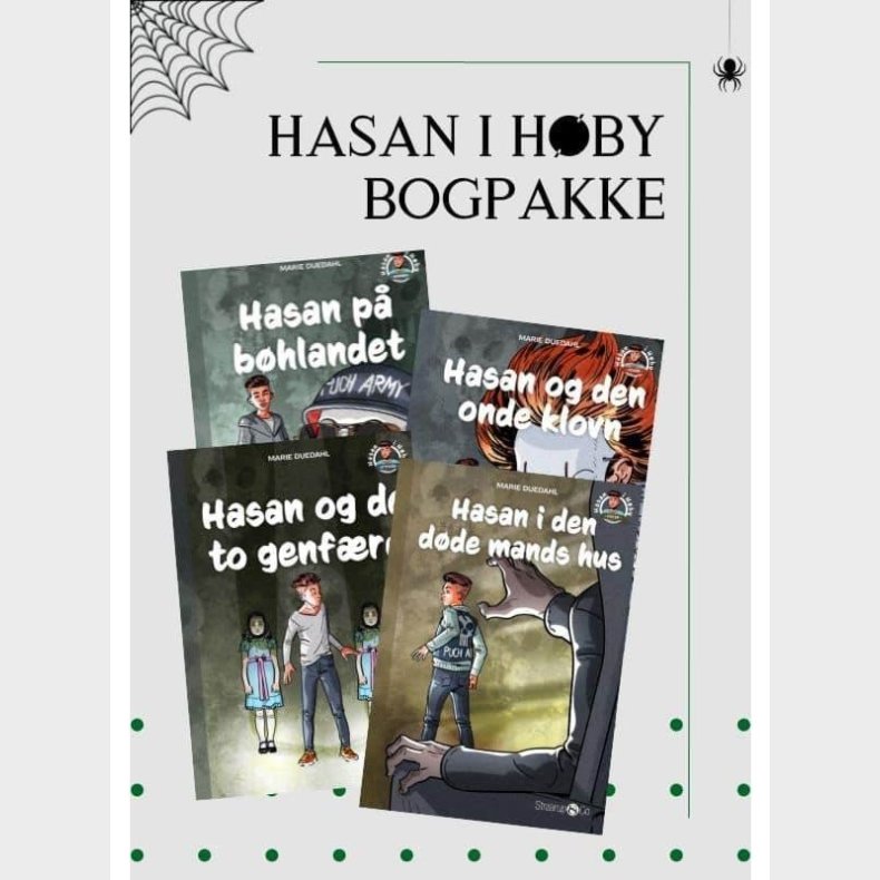 Hasan i Hby Bogpakke - Brnebog - hardback