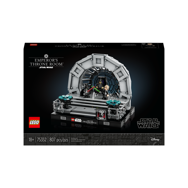 LEGO Star Wars 75352 Diorama med Kejserens tronsal