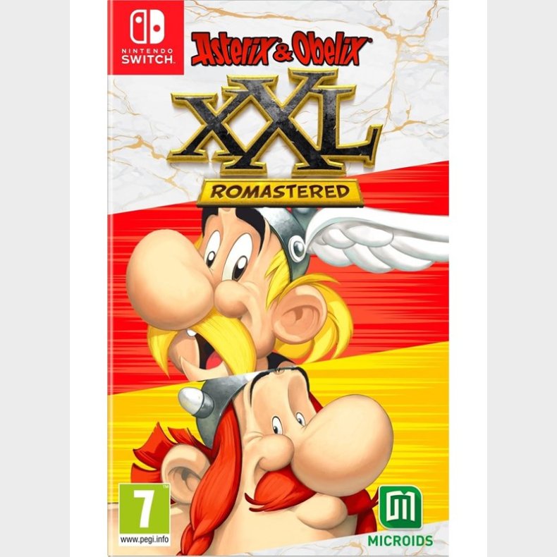 Asterix &amp; Obelix XXL: Romastered (Code in a Box) - Nintendo Switch - Action